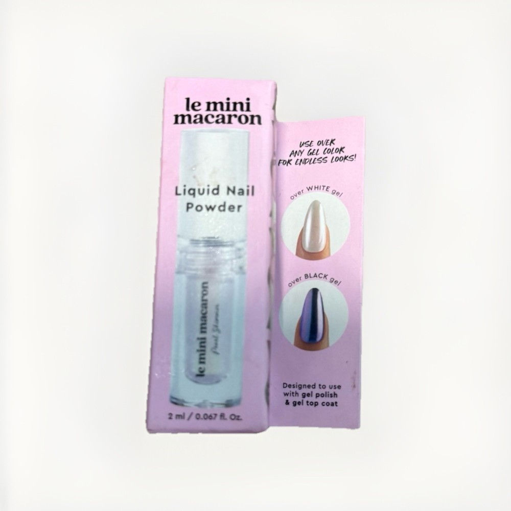 Le Mini Macaron Liquid Nail Powder