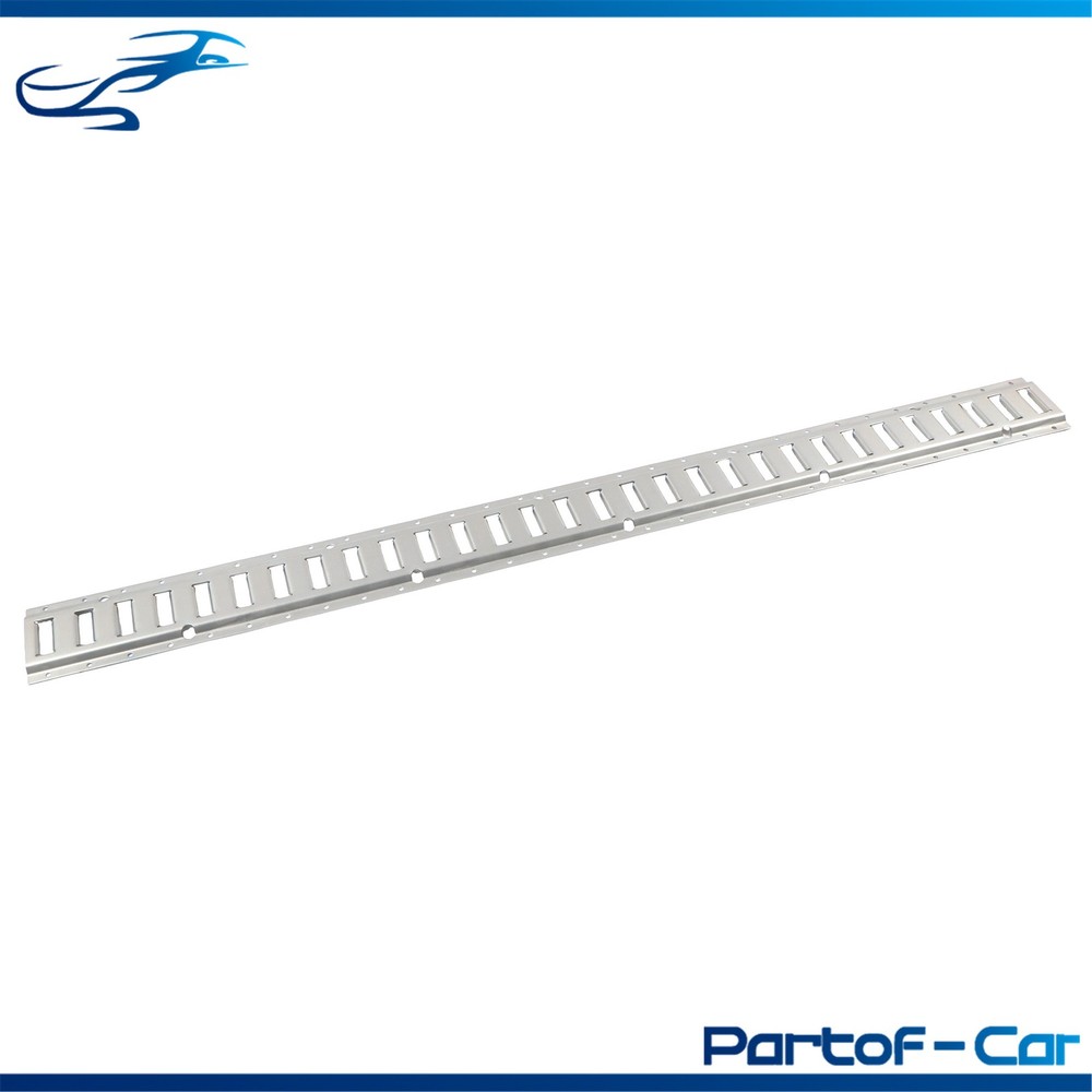 Silver 5 Pack 60" E Track Rail Sections Fit For Mounting In RV Trailers Tie Down