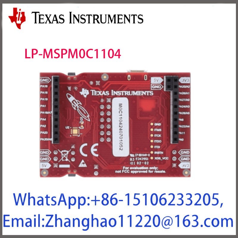 LP-MSPM0C1104 Development Kit for 24MHz Arm® Cortex®-M0 MCU