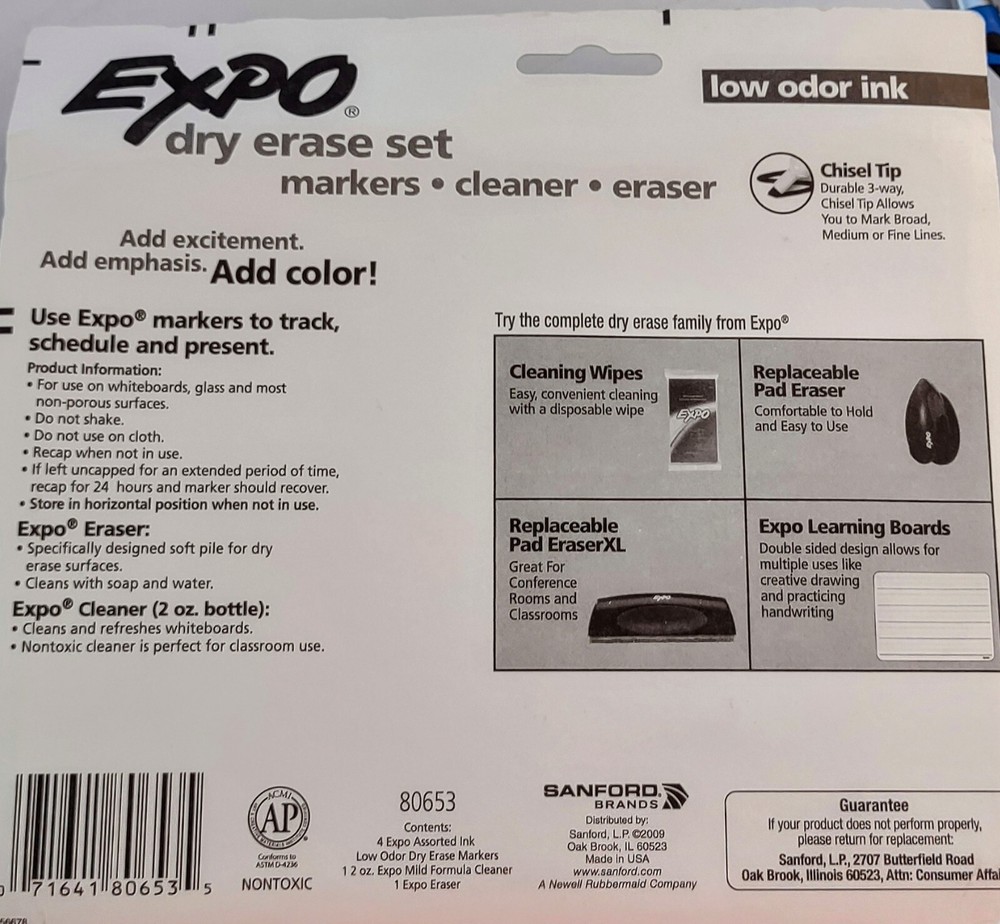 Expo 80653 Dry Erase Set Low Oder