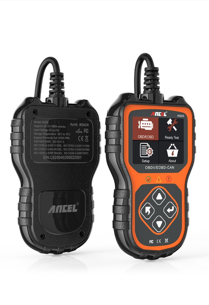 ANCEL AS200 Universal OBD2 Car Engine Fault Code Reader Diagnostic Scanner Tool