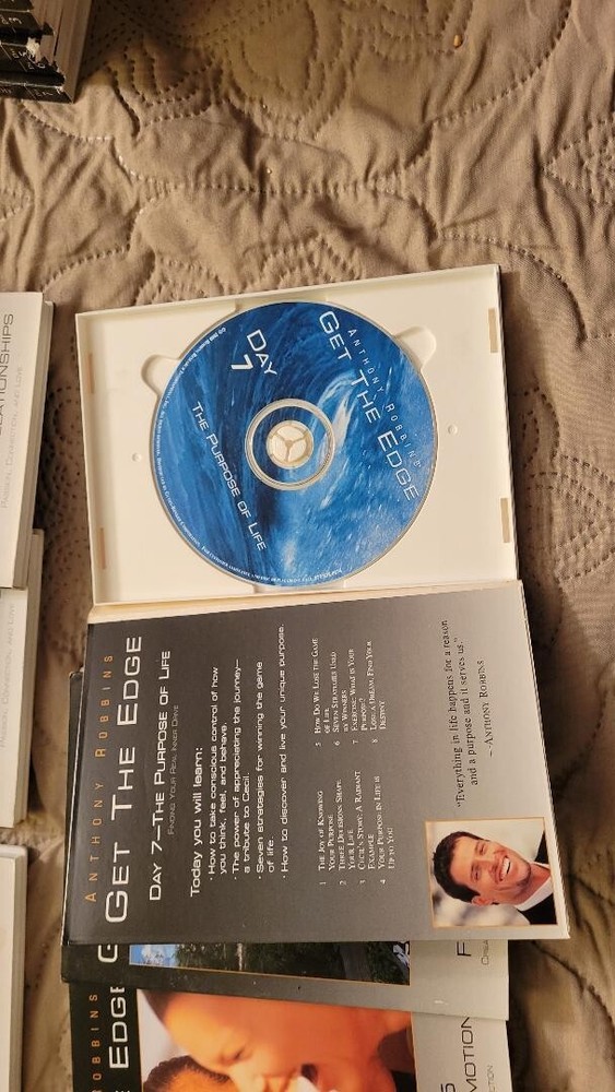 ANTHONY ROBBINS TWO SETS "GET THE EDGE"