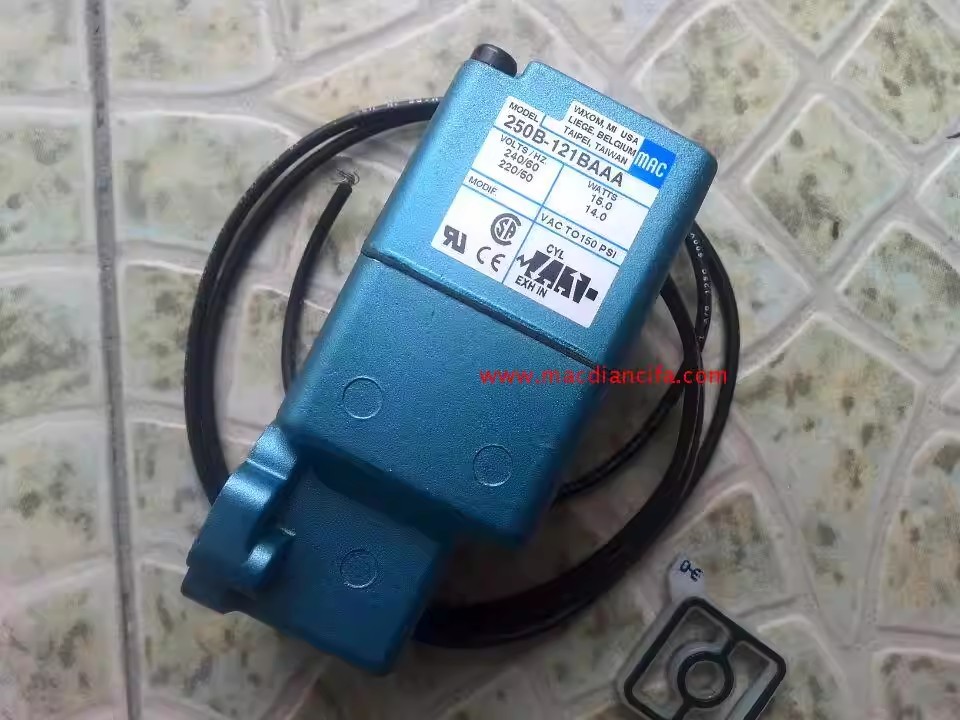MAC 250B-121BAAA solenoid valve