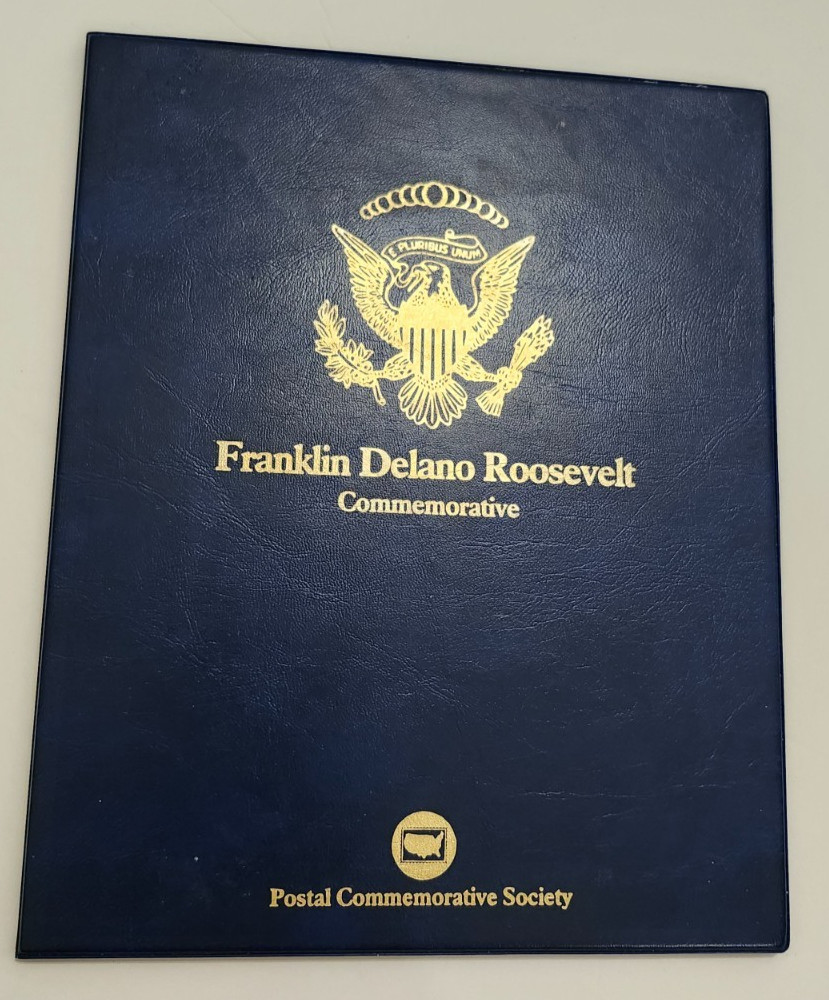 FRANKLIN DELANO ROOSEVELT - COMMEMORATIVE -POSTAL COMMEMORATIVE SOCIETY