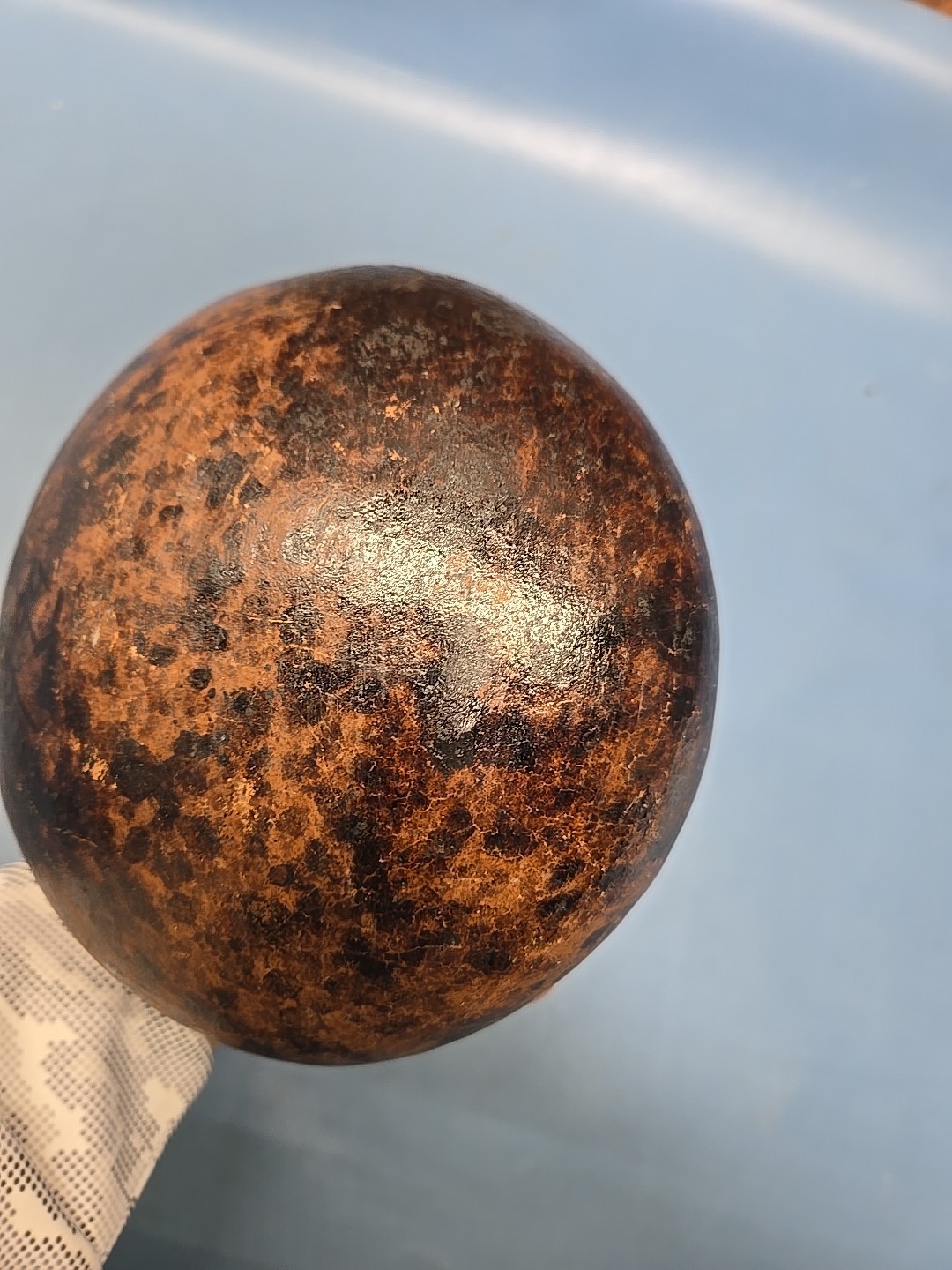 Antique Native American Indian Olla Pine Pitch Water Pot-- Navajo?