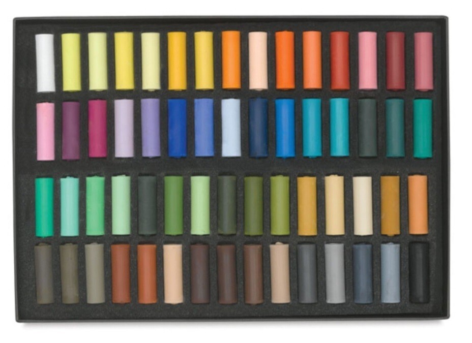 Rembrandt Soft Pastels 60 Half Size Set NIB