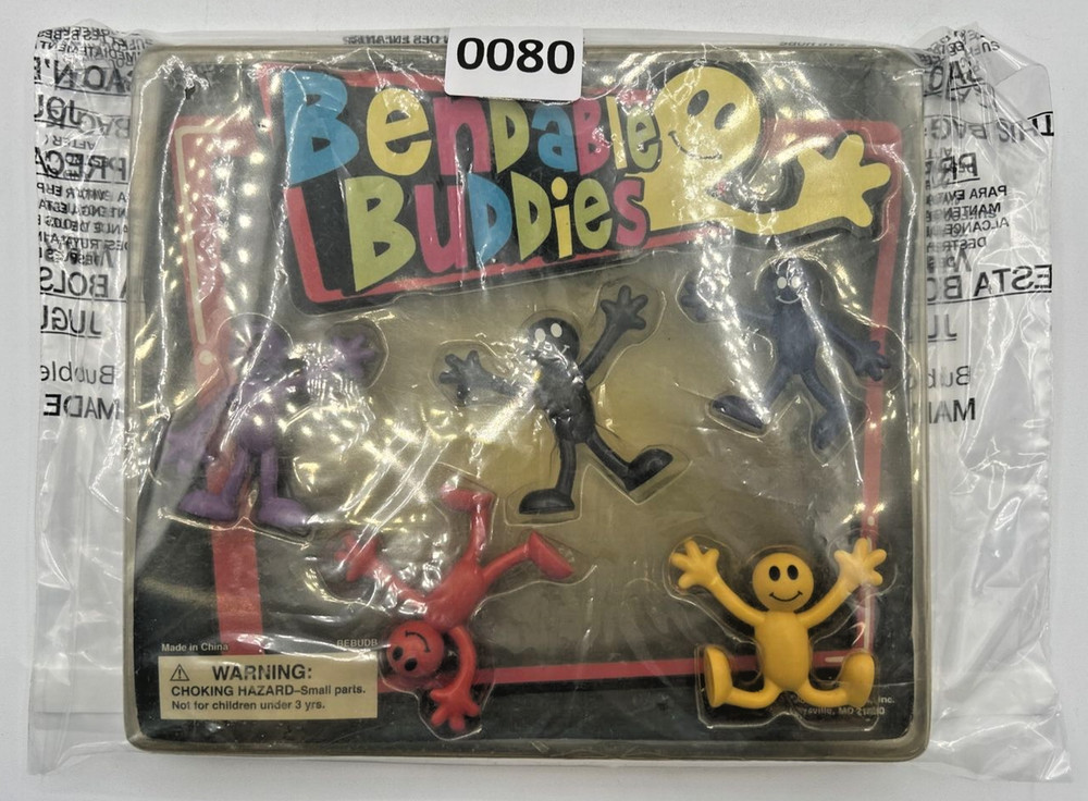Vintage Vending Display Board Bendable Buddies 0080
