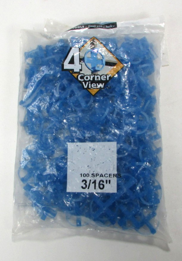 TAVY 4 Corner View Spacers 3/16" 5mm- Bag 100