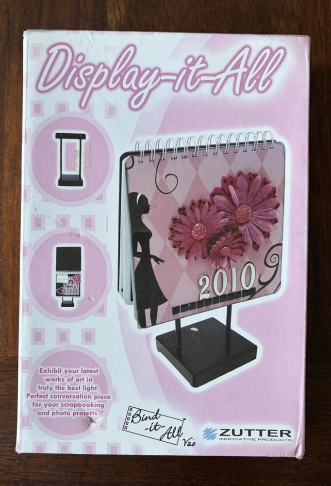 Zutter "Display-it-All" Metal Stand For Scrapbooking