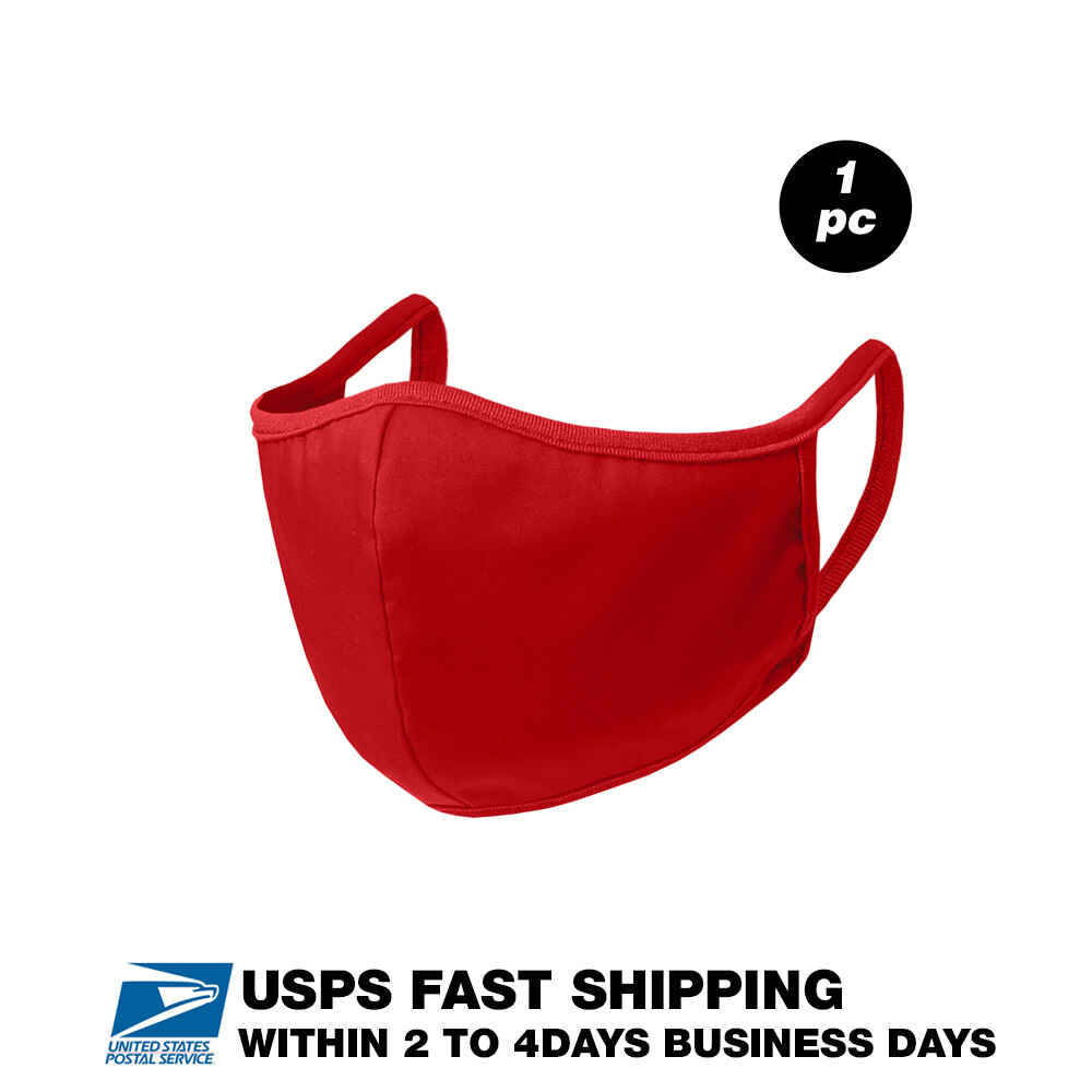 [Ship from USA] Washable Cotton Face Mask