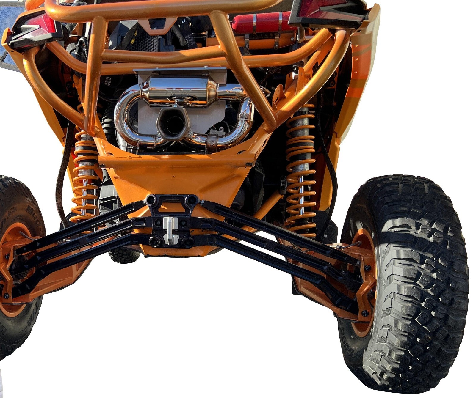 RPM X3 E-VALVE Slip On Exhaust Sport Muffler Can Am Maverick X3 Turbo R & RR