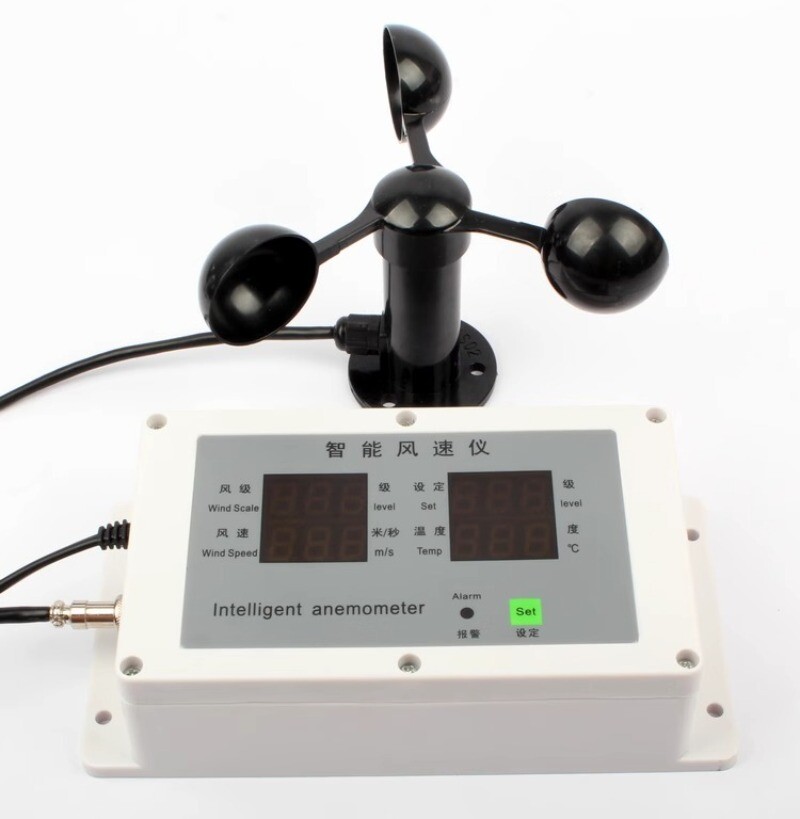 Tower Crane Special Anemometer Anemometer Site Construction Weather Wind Level