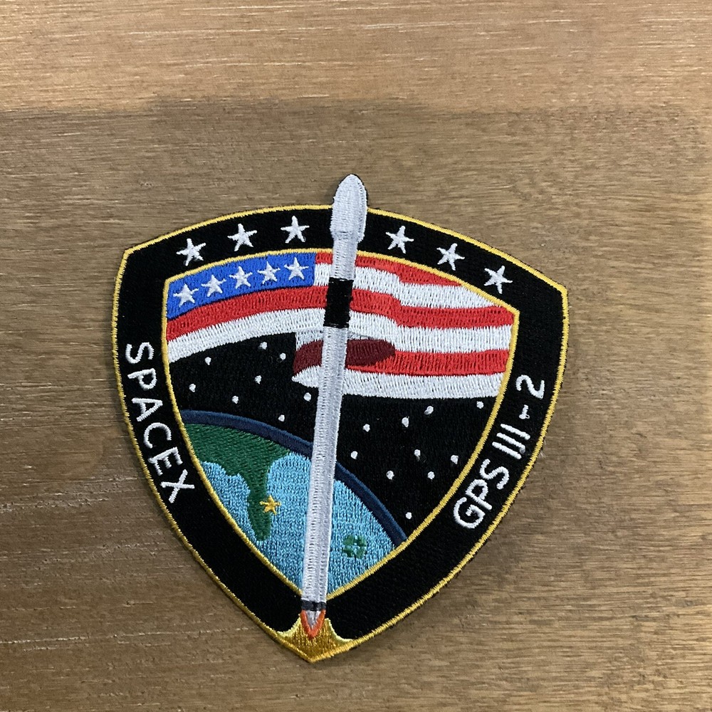 SPACE X GPS III-2 MISSION PATCH