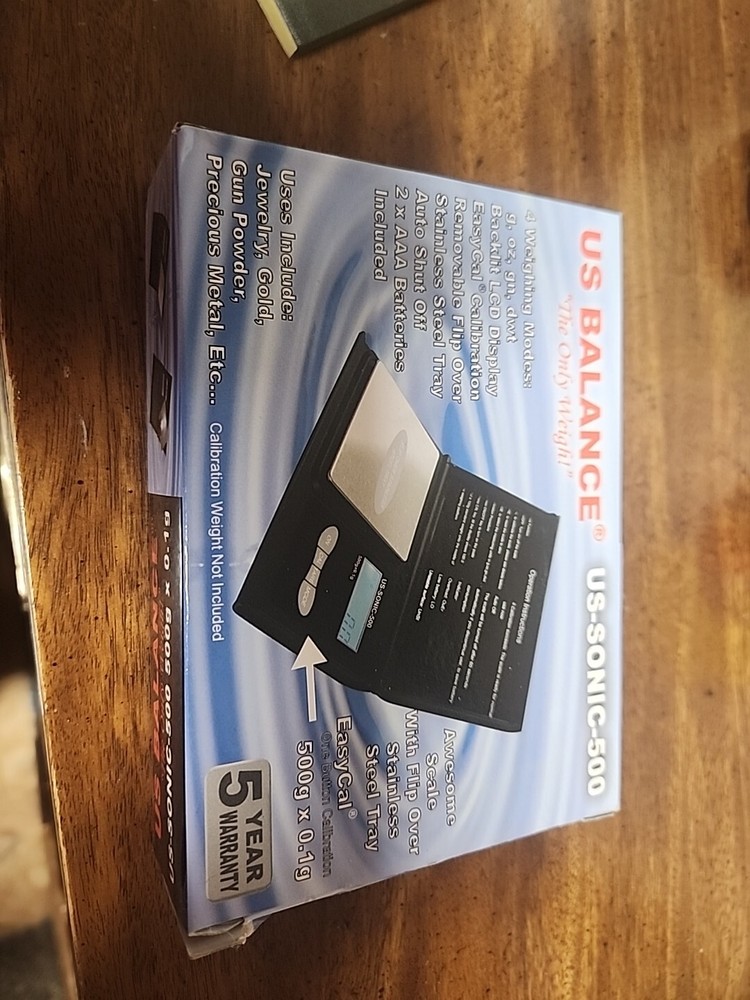 Digital Scale US-SONIC-500g X0.1g#B40