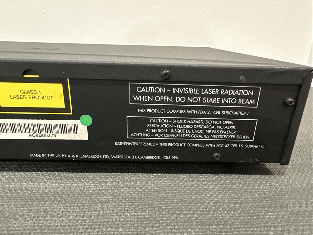 Arcam Alpha 8 CD Player UK Made