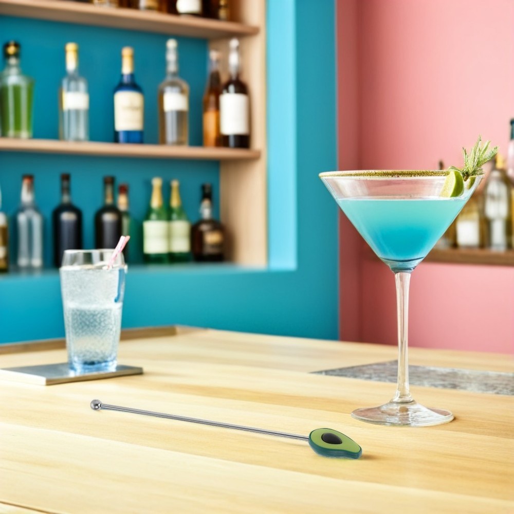 6 Pcs Stirrers for Mixed Drinks Bartending Stick Coffee Mixing Tools