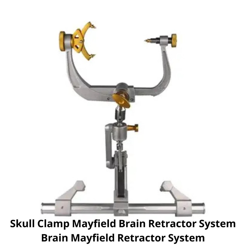 Mayfield Headrest Surgical Skull Clamp Retractor System-