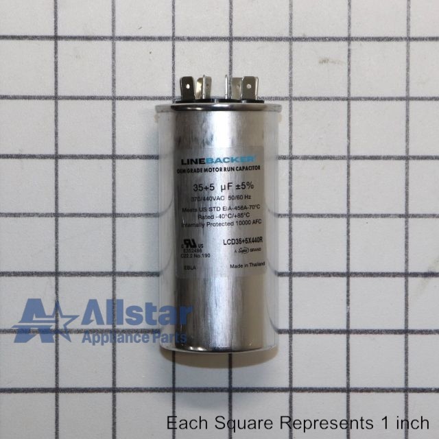 35/5MFD-440V Air Conditioner Run Capacitor