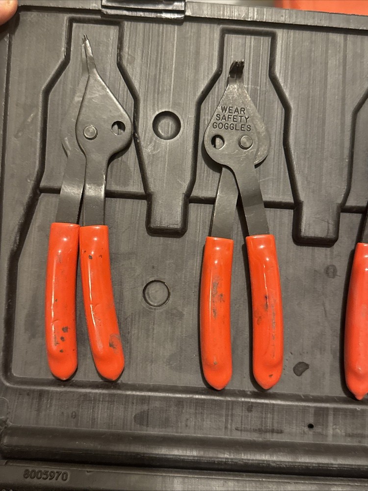 Matco Tools 6-PC Combo Internal/External Snap Ring Pliers MST690