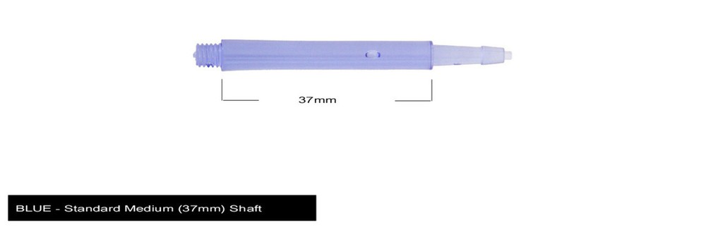 Harrows Clic Standard Medium 2ba Dart Shafts - Blue