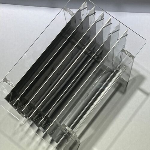 New 4x5 Sheet Film Drying Rack Holds 6 sheets Acrylic Removable Easy to Carry