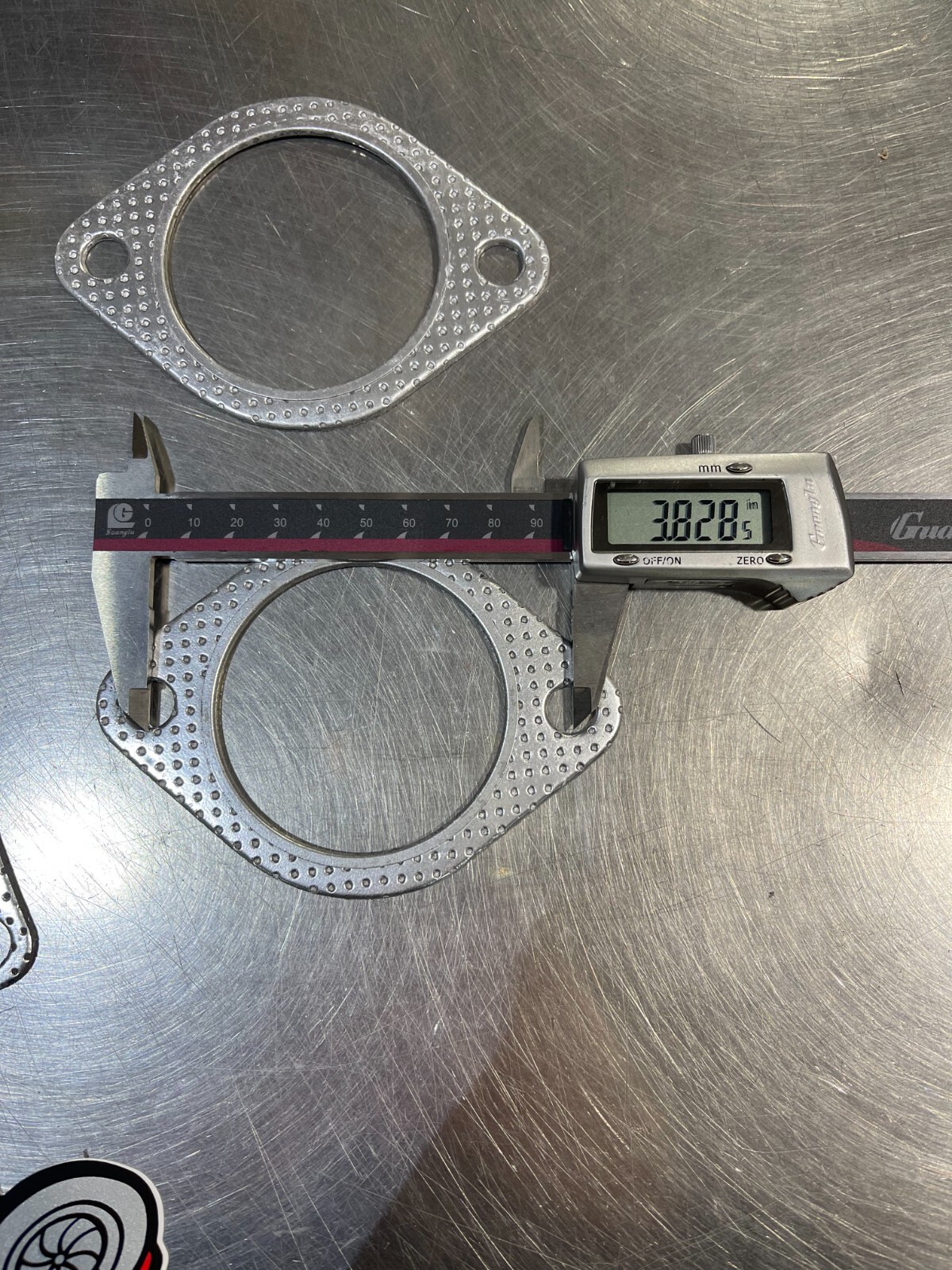 1320 G37 370Z catalytic converter gaskets - HR engine with hardware O ringed