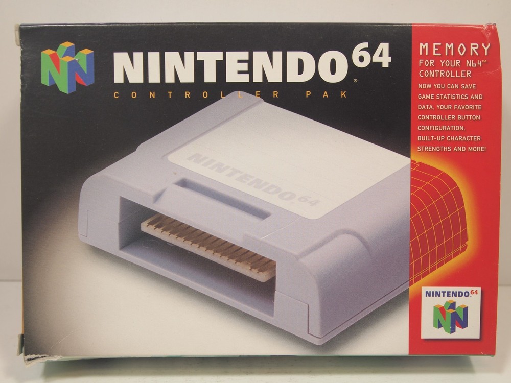 Controller Memory Pak (Nintendo 64 | N64) Authentic BOX ONLY