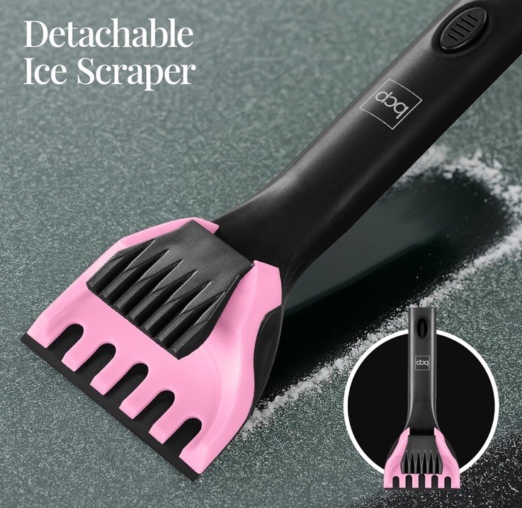 39" Extendable Snow Brush Ice Scraper Squeegee Car Winter Kit, New