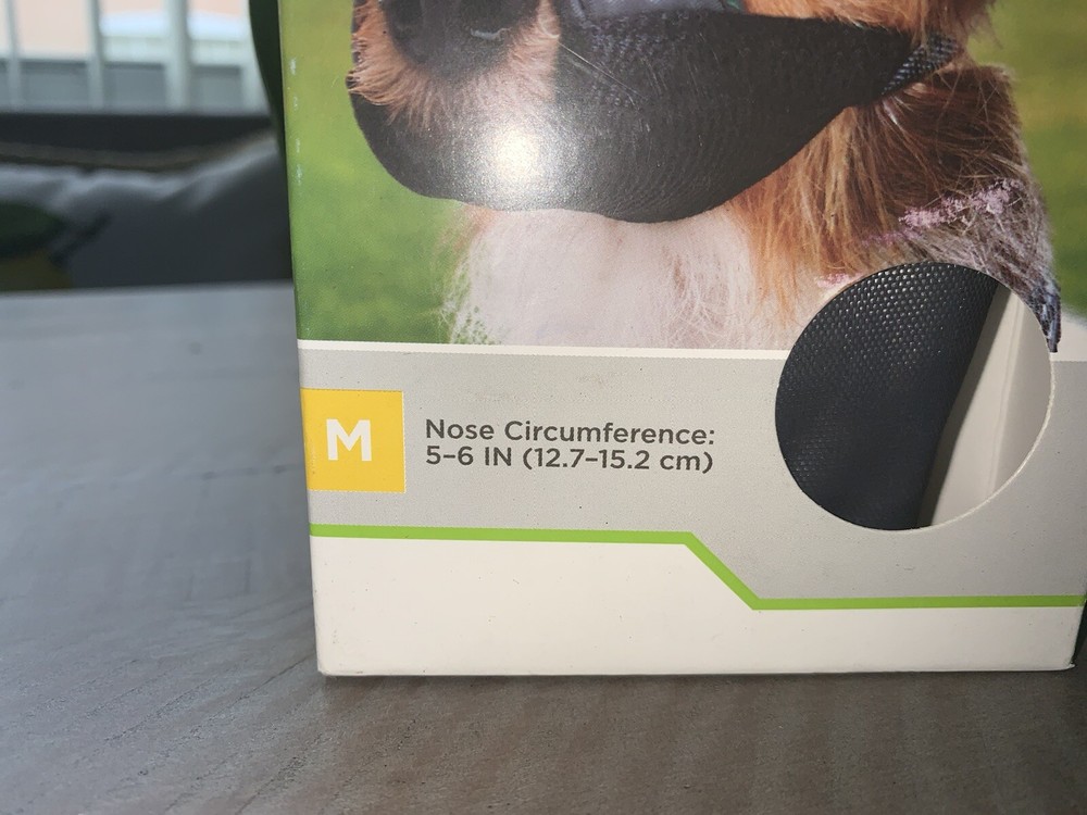 🐶Good2Go Mesh Dog Muzzle Medium 5-6 Nose Circum. {Brand New}🐶