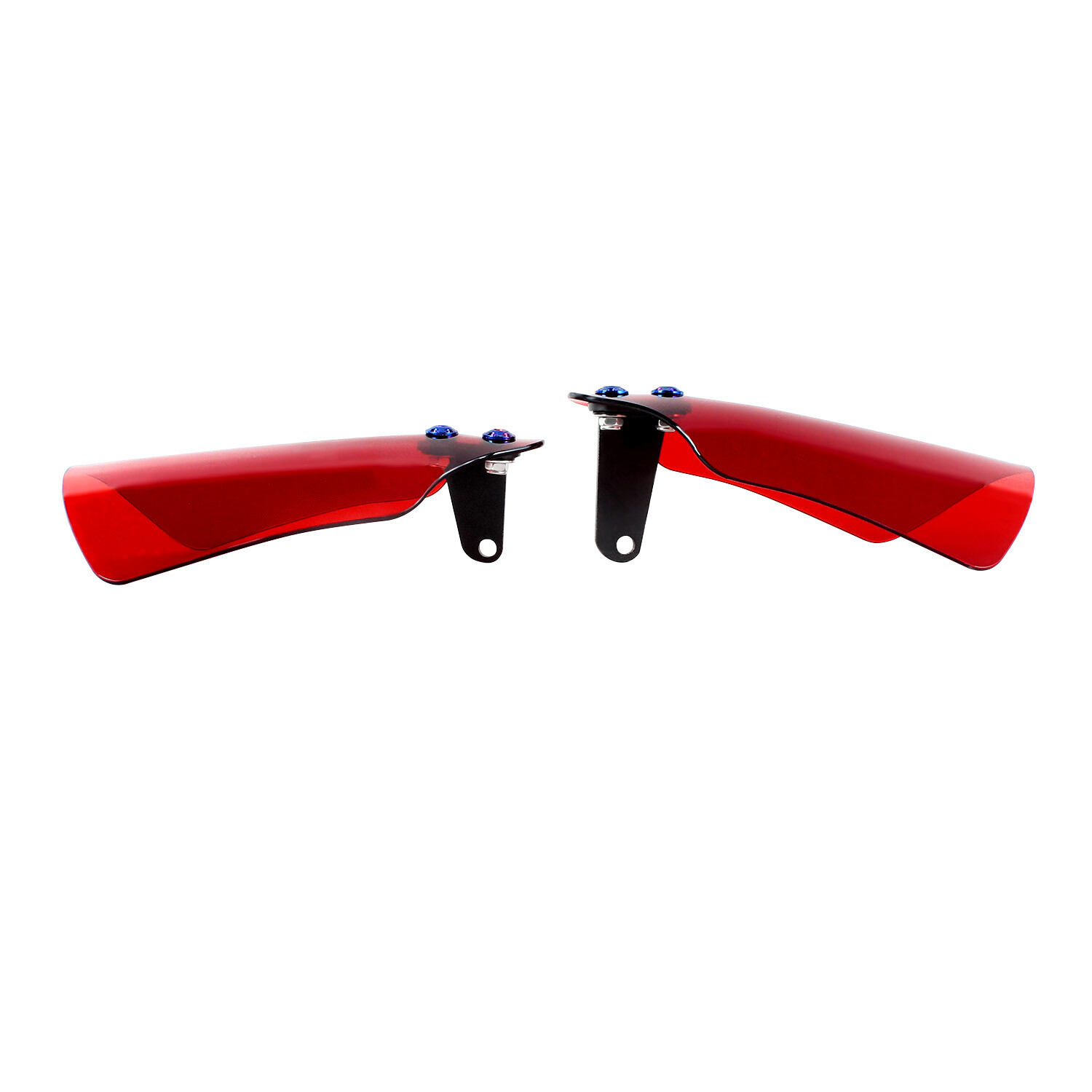 Motorcycle Red Hand Guard Shield Protector Fit Harley Softail Dyna Touring FLHR