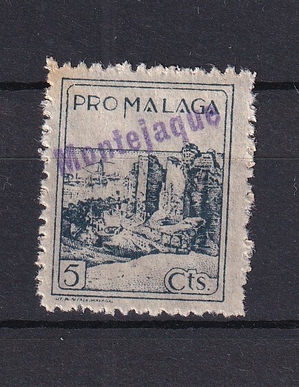 SCW Local Label PRO MALAGA overprinted MONTEJAQUE