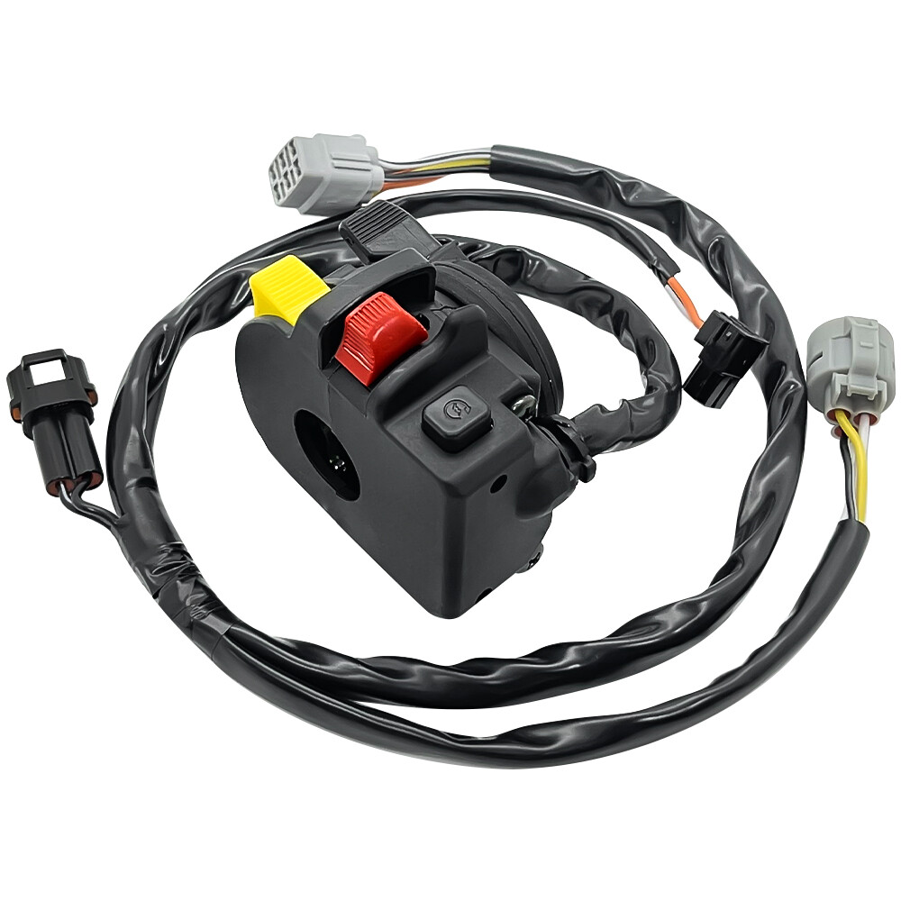 Left Handlebar Start Stop Kill Switch Headlight for Kawasaki KFX 400 2003-2006