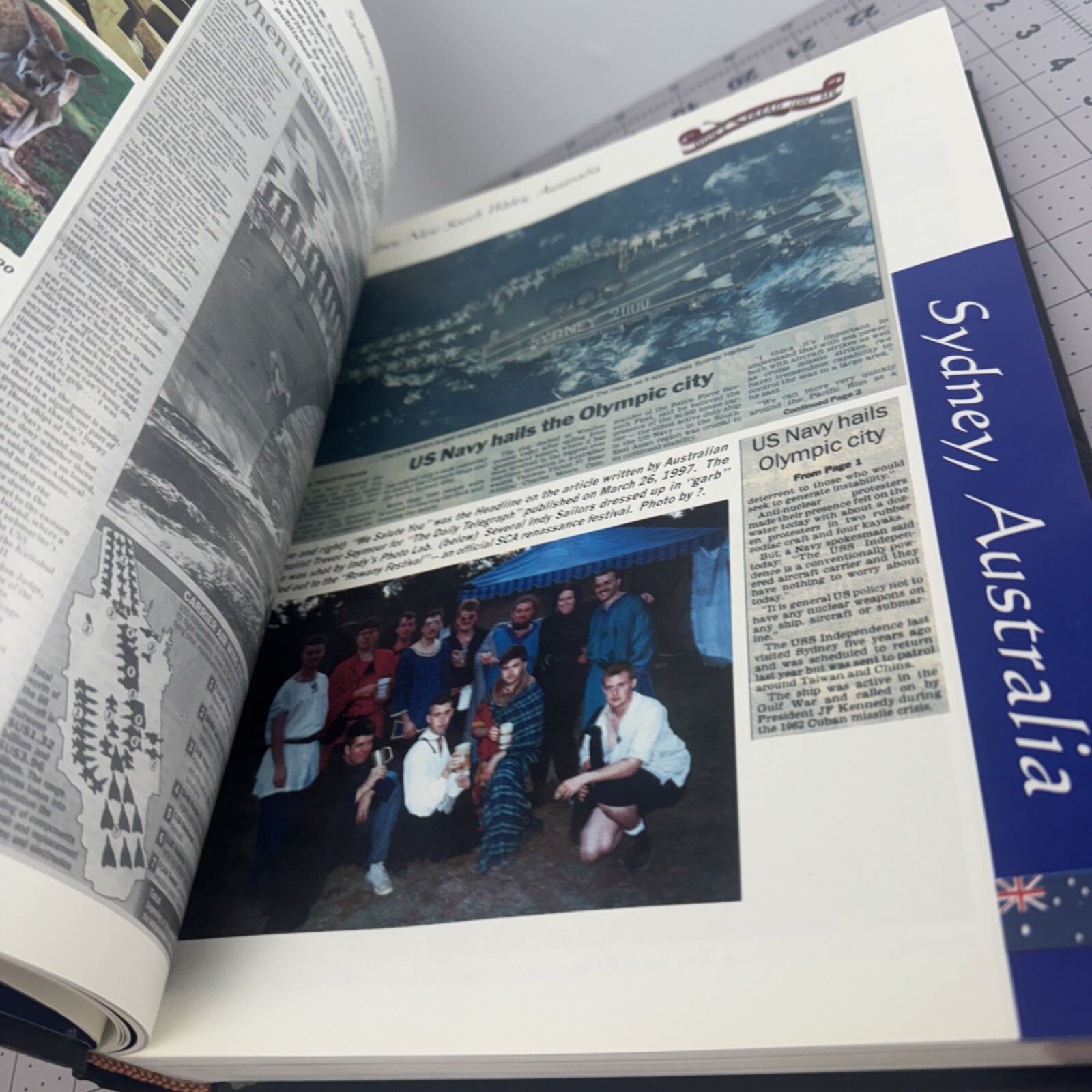 USS INDEPENDENCE CV-62 FINAL DEPLOYMENT CRUISE BOOK YEAR 1998 U S NAVY Carrier