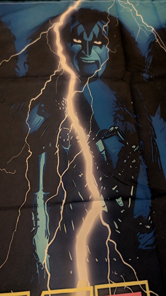 Kiss Creatures Of The Night 29" x 29" Flag/ Banner/ Wall Art