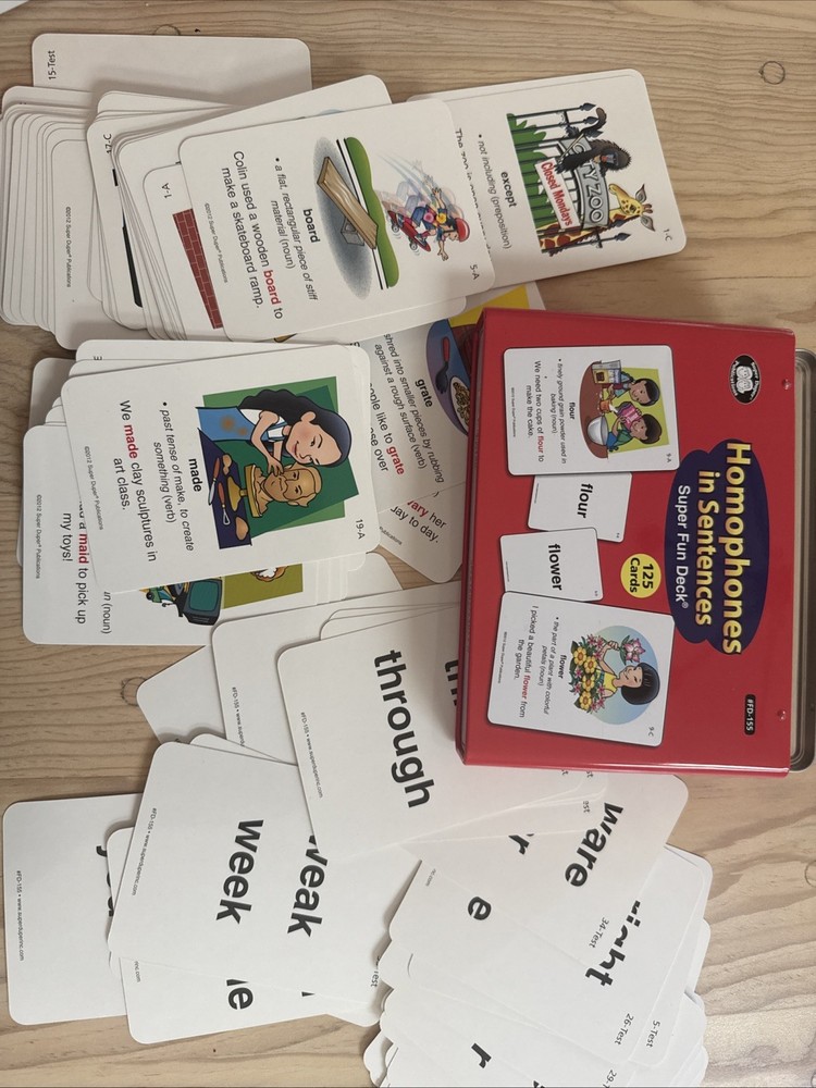 Super Duper Homophones In Sentences