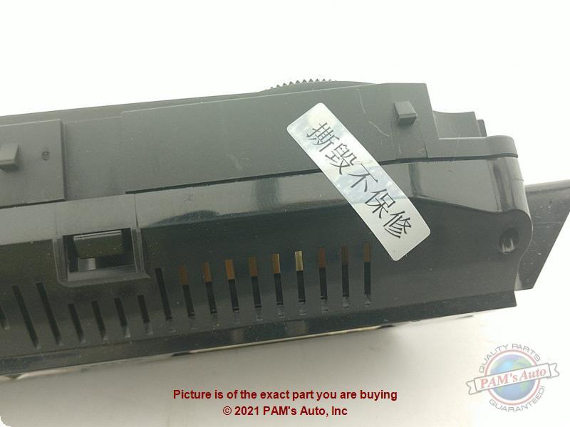 Used A/C Selector Switch fits: 2015 Ford Escape Front automatic temperature cont
