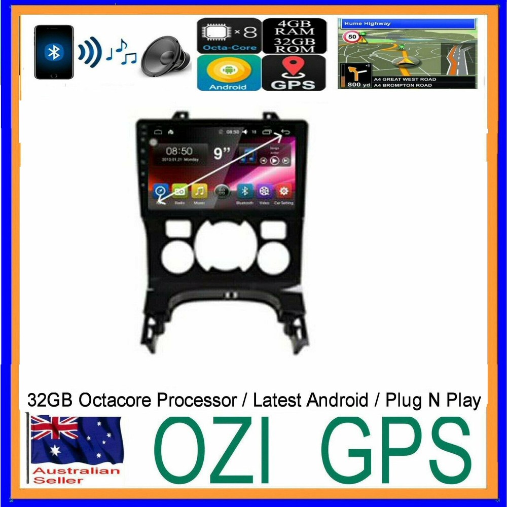PEUGEOT 3008 GPS BLUETOOTH STEREO HEAD UNIT APPLE CARPLAY ANDROID AUTO CAMERA