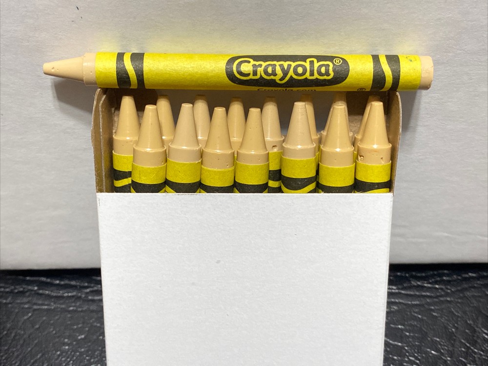 (16) Crayola Crayons (almond) BULK