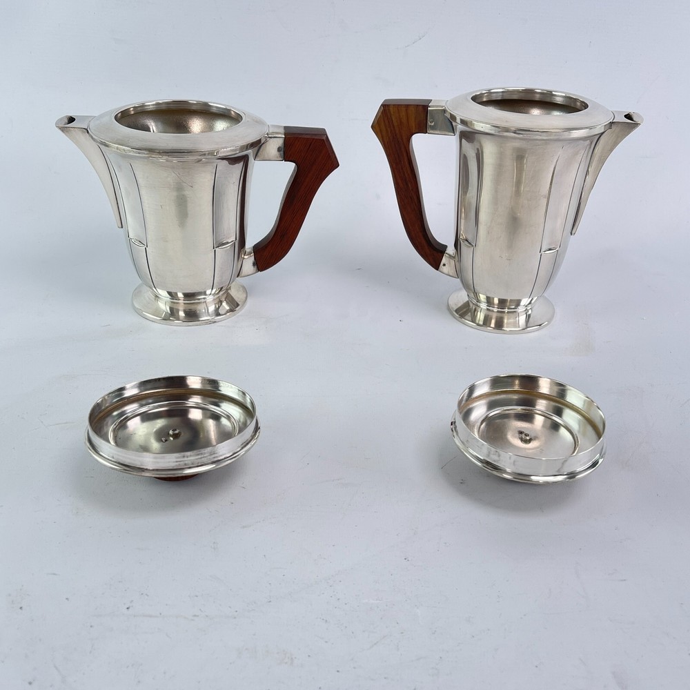 Art Deco Coffee Set Silver Plated Tea Service 1930s