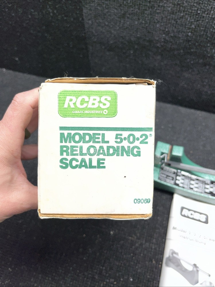 RCBS 5-0-2 Scale Reloading Powder Model 502