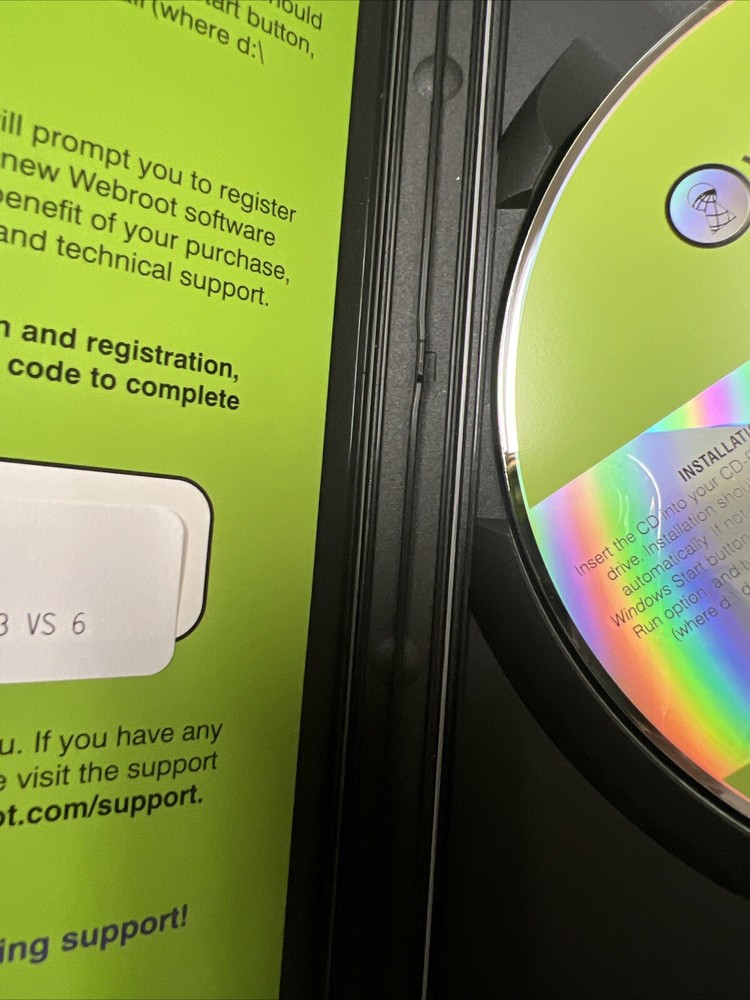 Webroot Software, Spy Sweeper, Windows, 2003-2007 (Excellent CD-Rom, With Code)