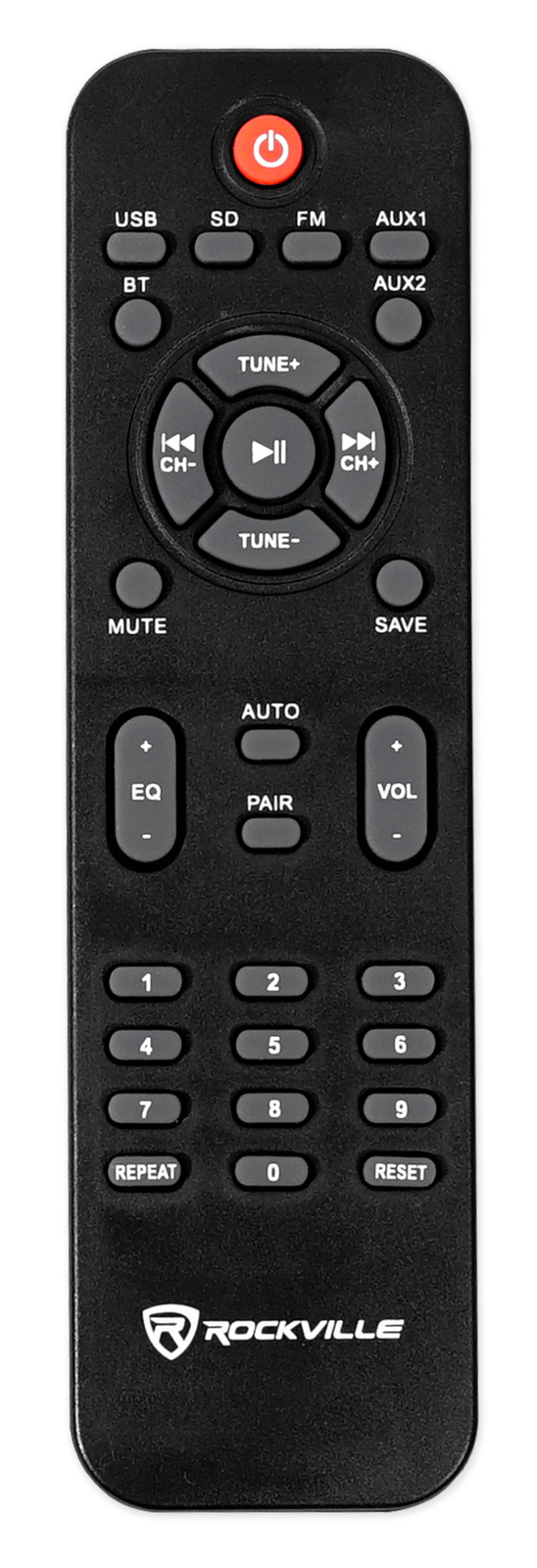 Rockville Dual 8" Phone/ipad/Laptop Youtube Karaoke Machine/System+Wireless Mics