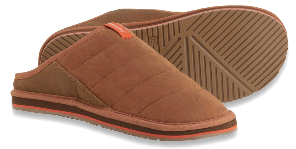 Avalanche Mule Slippers - NEW Mens Size 10 Rust / Tan - #44641-E7