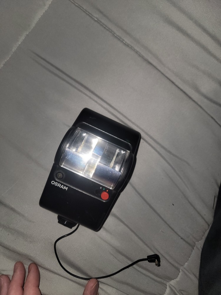 OSRAM BCS 25 Studio Electronic Flash Unit W/Reflector Technique Free Shipping
