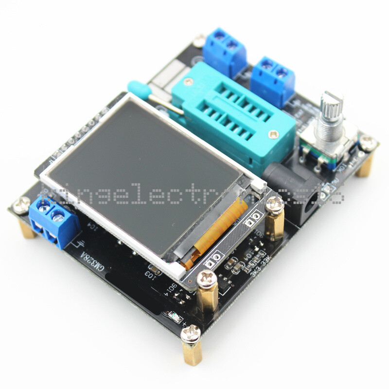 1X GM328A Transistor Tester Diode Capacitance ESR Voltage Frequency Meter Wave