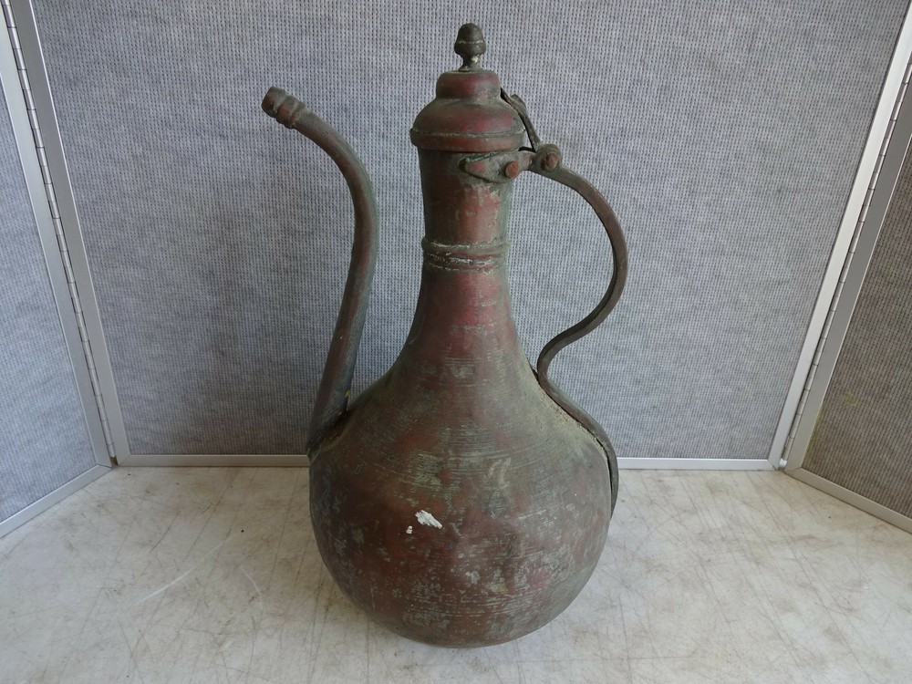 Vintage Brass or Copper Coffee/Tea Pot