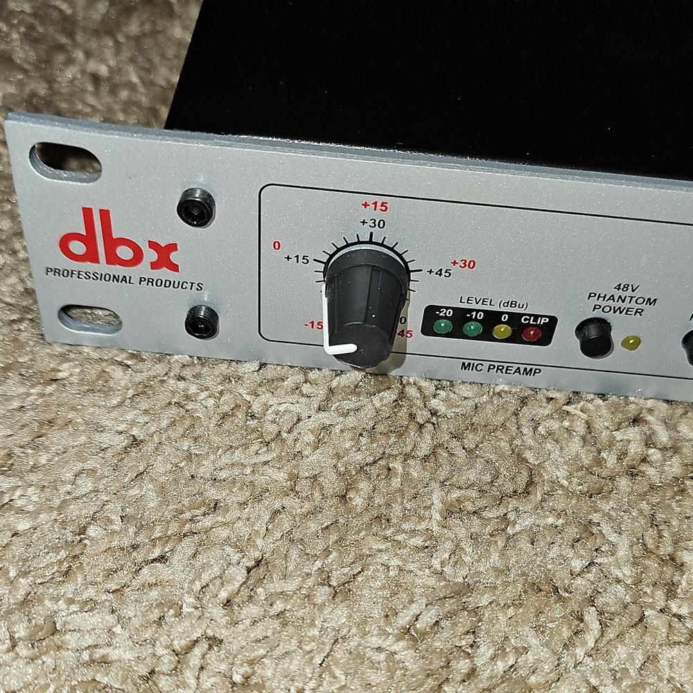 dbx 286s Microphone Preamp Processor Compressor De-Esser Enhancer Expander