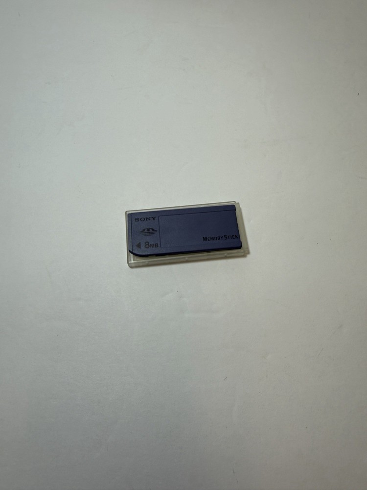 Sony MSAC-FD2M Memory Stick Floppy Disk Adapter w/ CD & Manuals + 8MB Stick