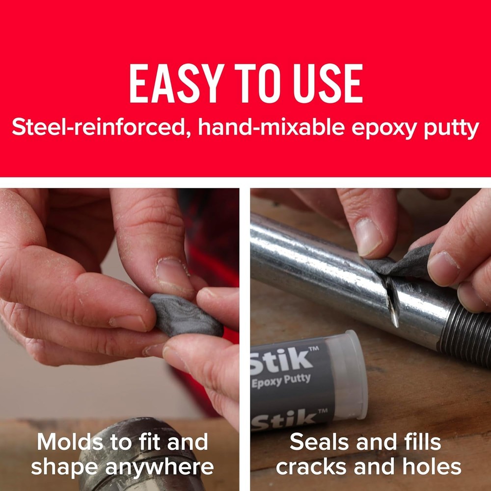 J-B Weld SteelStick Epoxy Putty 2 oz