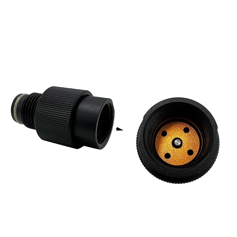 HPA G1/2-14 Threads Tank Inline On/Off ASA Adapter